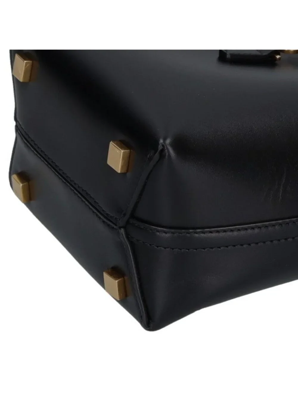 Saint Laurent Roland Paris Mini YSL Mini Bucket Calfskin Shoulder